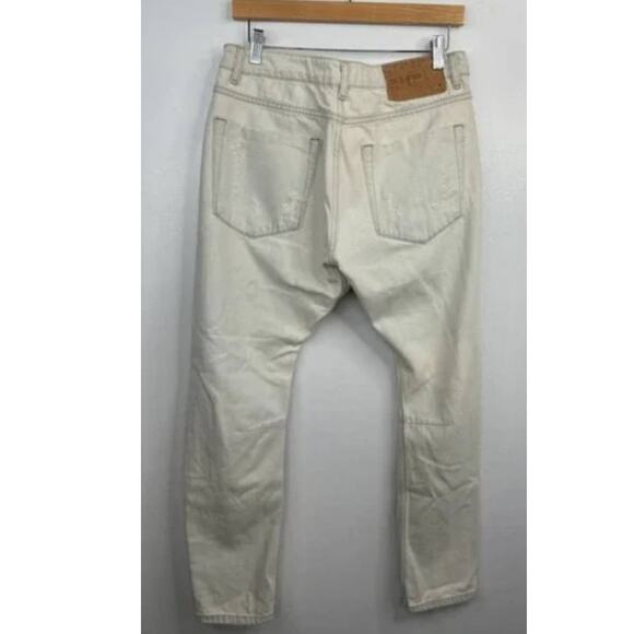 New One Teaspoon Brando Saints Destroyed Denim Jeans $178 Size 26 - Picture 6 of 8